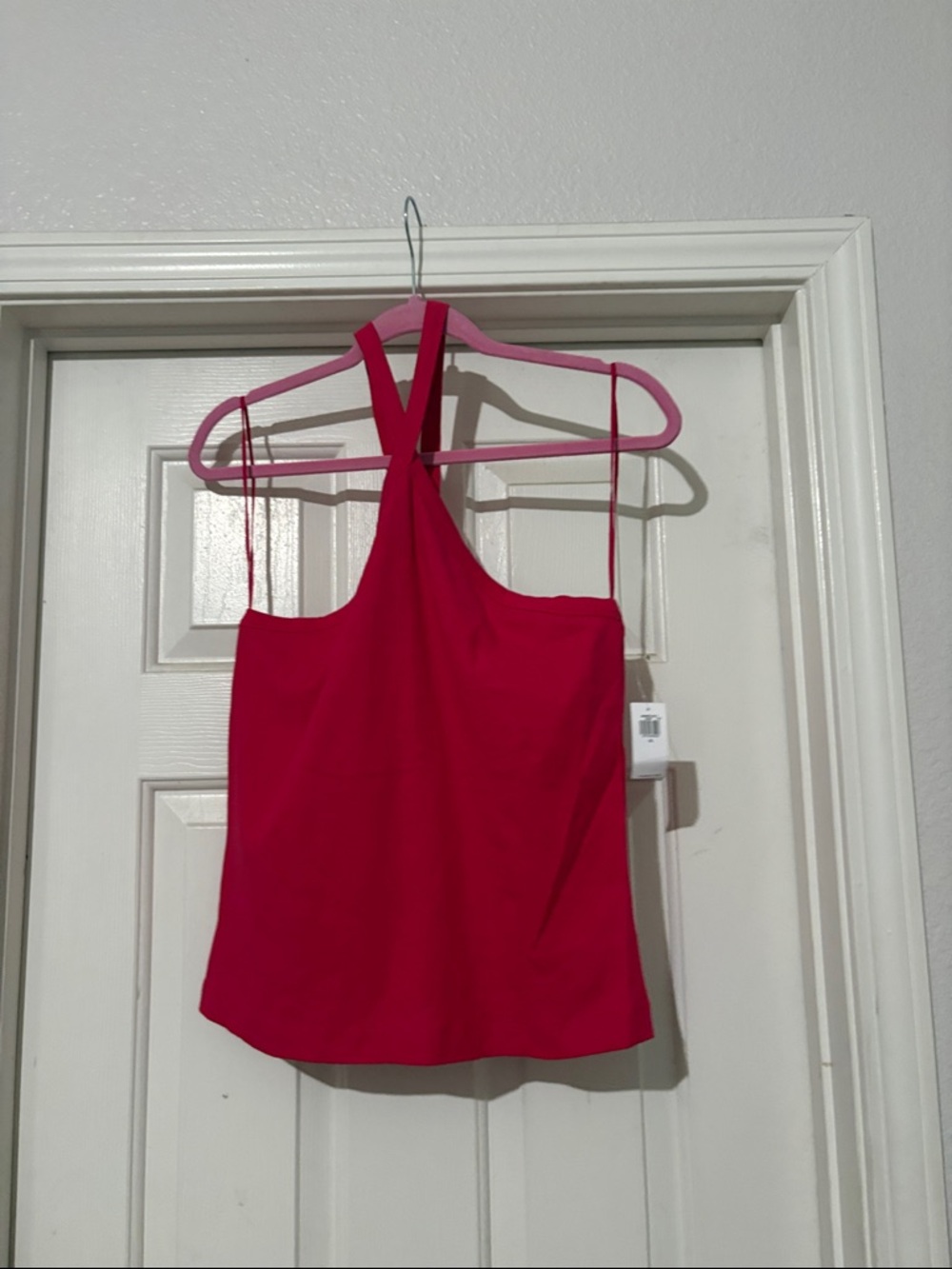 Old Navy Hot Pink Halter Crop Top